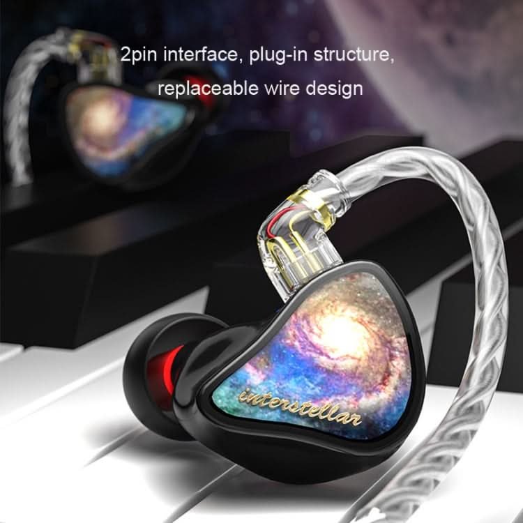 CVJ In-Ear Earplug Style Resin Interchangeable Cable Earphone