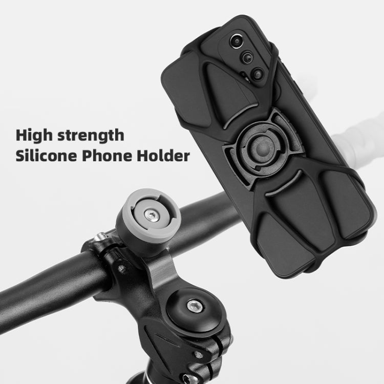 Bike Anti-vibration Silicone Cycling Fixed Mobile Phone Bracket Reluova