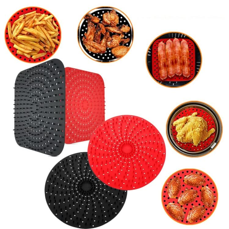 Air Fryer Reusable Silicone Liner Mat Non-Stick Steamer Pad Kitchen Accessories Reluova