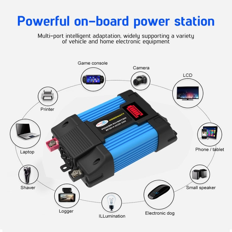 SOLIKE TECH Vehicle Inverter Sine Wave Convertor Auto Inverter