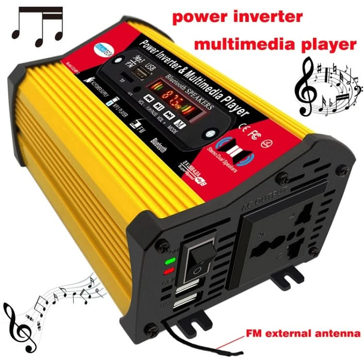 SOLIKE TECH 300W Inverter with Bluetooth MP3/FM Multimedia Player ÎҵÄÉ̵ê