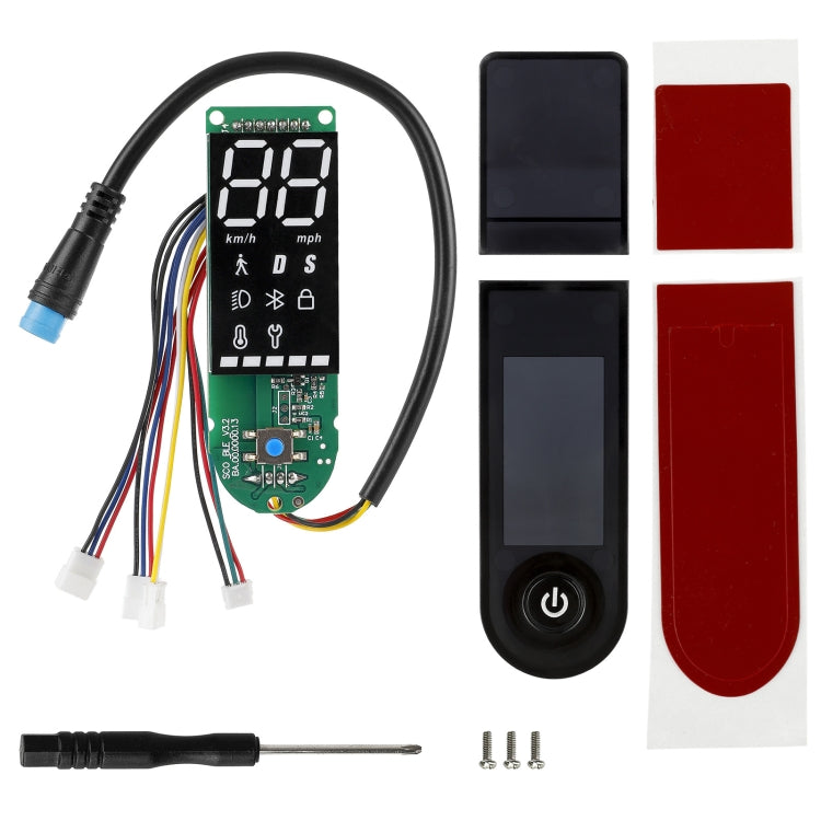 For Xiaomi Electric Scooter Pro/Pro 2/1S Four-Wire Double Brake Bluetooth Board Set Reluova