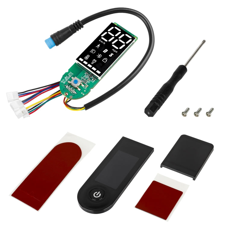 For Xiaomi Electric Scooter Pro/Pro 2/1S Four-Wire Double Brake Bluetooth Board Set Reluova