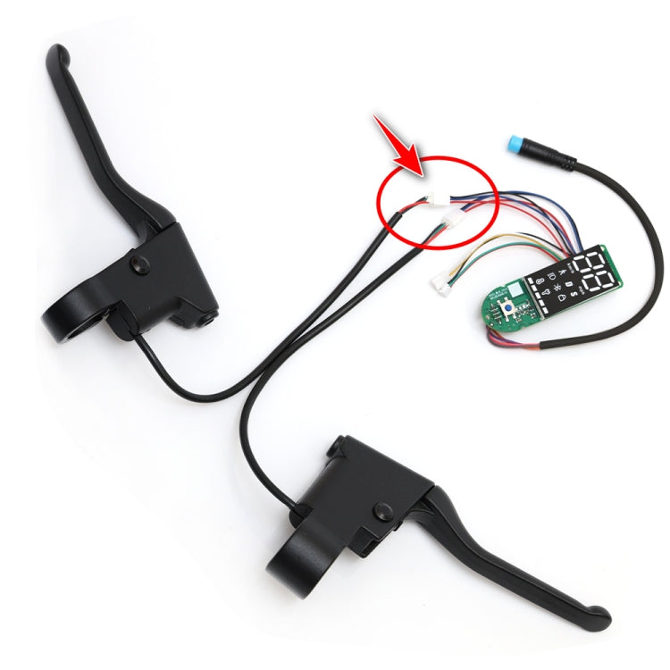 For Xiaomi Electric Scooter Pro/Pro 2/1S Four-Wire Double Brake Bluetooth Board Set Reluova