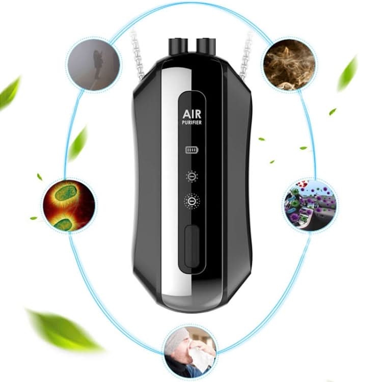 Portable Negative Ion Air Purifier Home Hanging Neck Purifier Reluova