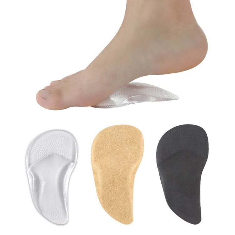 1pair Flat Feet Arch Support Shoe Insoles Adhesive Reusable Arch Cushions-Reluova