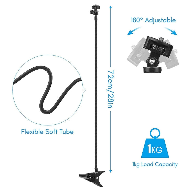 Desktop Strong Lazy Hose Snake Bracket Mobile Phone Live Video Accessories Reluova