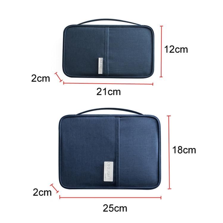 Travel Waterproof Dustproof Portable Passport Document Bag My Store