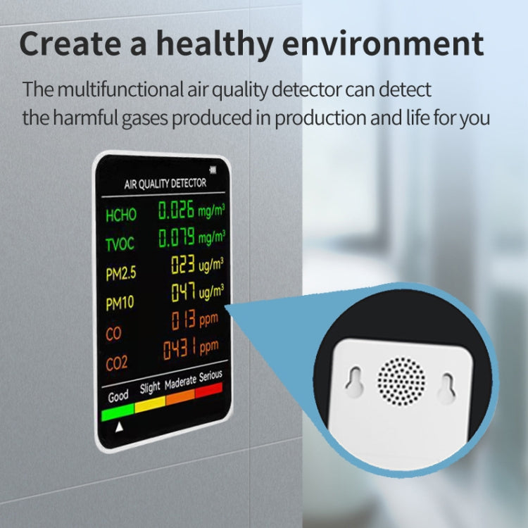 PM2.5/PM10 Air Quality Detector Indoor Air Quality Monitor