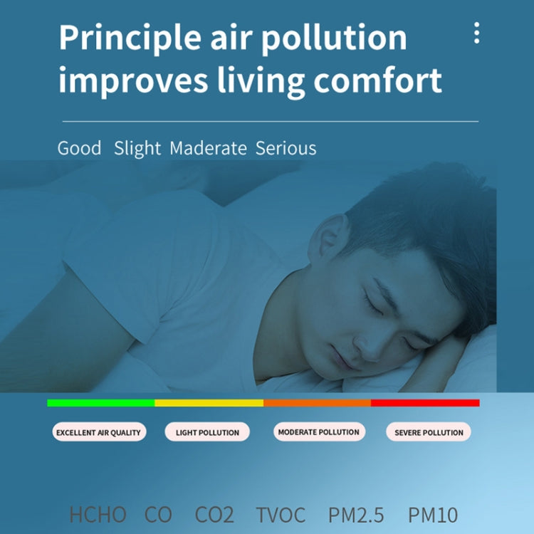 PM2.5/PM10 Air Quality Detector Indoor Air Quality Monitor