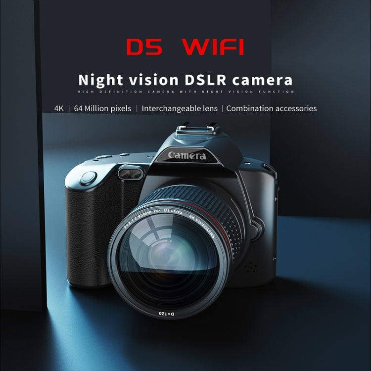 Dual-camera Night Vision 64 Million Pixel High-definition WIFI Digital Camera