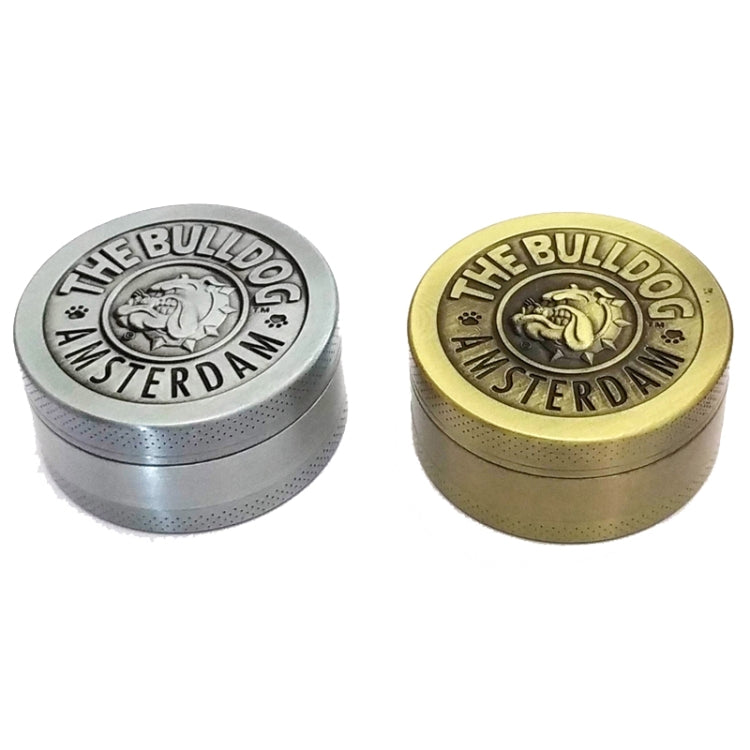 50mm  Bulldog Grinder Tobacco Herb Zinc Alloy Grinders-Reluova