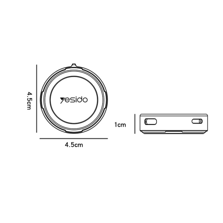 Yesido DS18 For Apple Watch Zinc Alloy Watch Charger Mini Strong Magnetic Wireless Charging