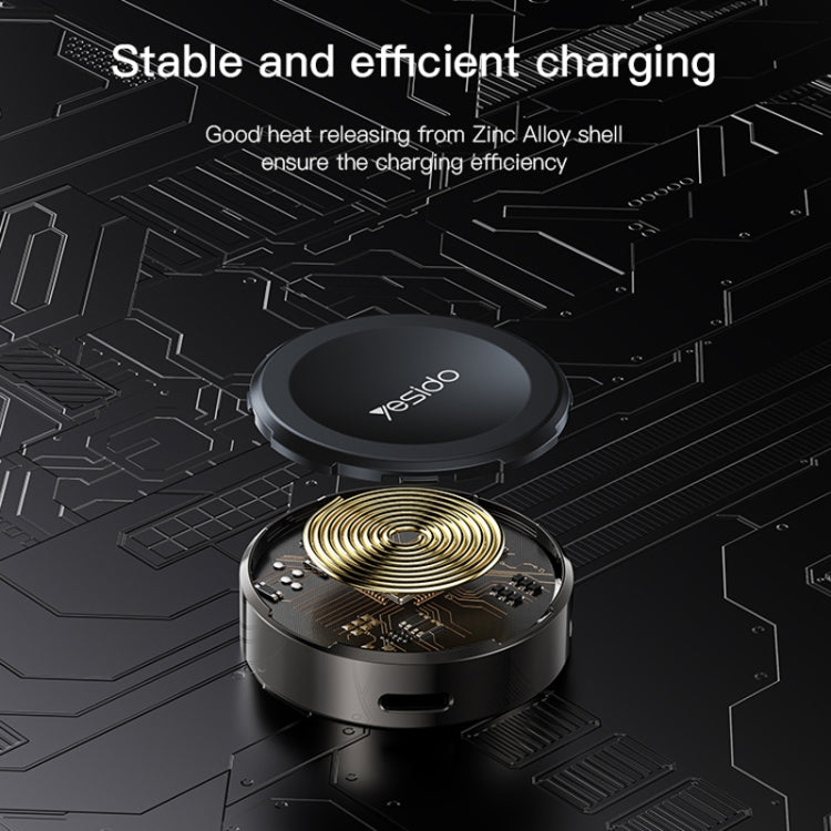 Yesido DS18 For Apple Watch Zinc Alloy Watch Charger Mini Strong Magnetic Wireless Charging