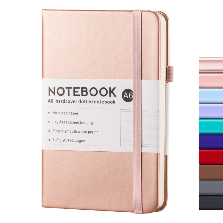 A6 PU Leather Notebook Business Notepad 96 Sheets Inner Pages My Store