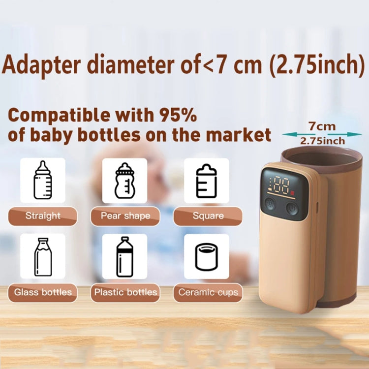 18W Fast Charging Baby Bottle Warmer With Digital Display, Spec: Standard Version-Reluova