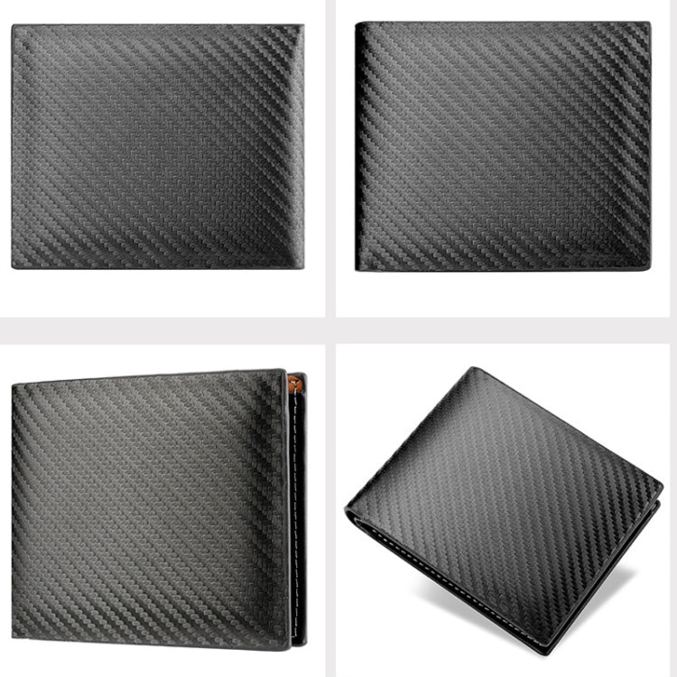 Men Wallet Carbon Fiber Horizontal Business Wallet Card Holder My Store