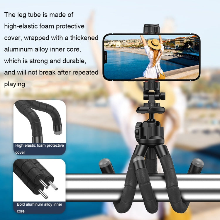 APEXEL APL-JJ025 Camera Mobile Phone Outdoor Selfie Live Lazy Bracket Multifunctional Octopus Tripod