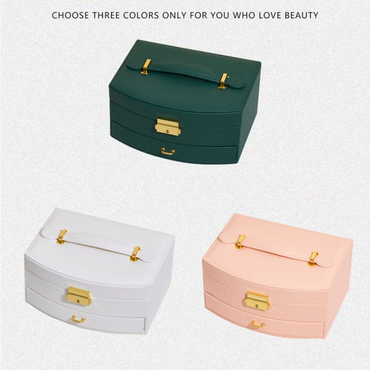 Large-capacity Double-layer Jewelry Storage Box Drawer Ring Earring Jewelry Storage Box My Store