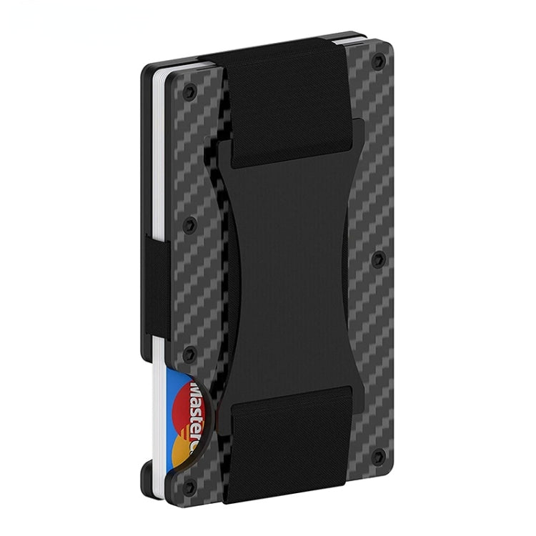 RFID Carbon Fiber Metal Card Holder Multifunctional  Anti-theft Credit Card Box My Store