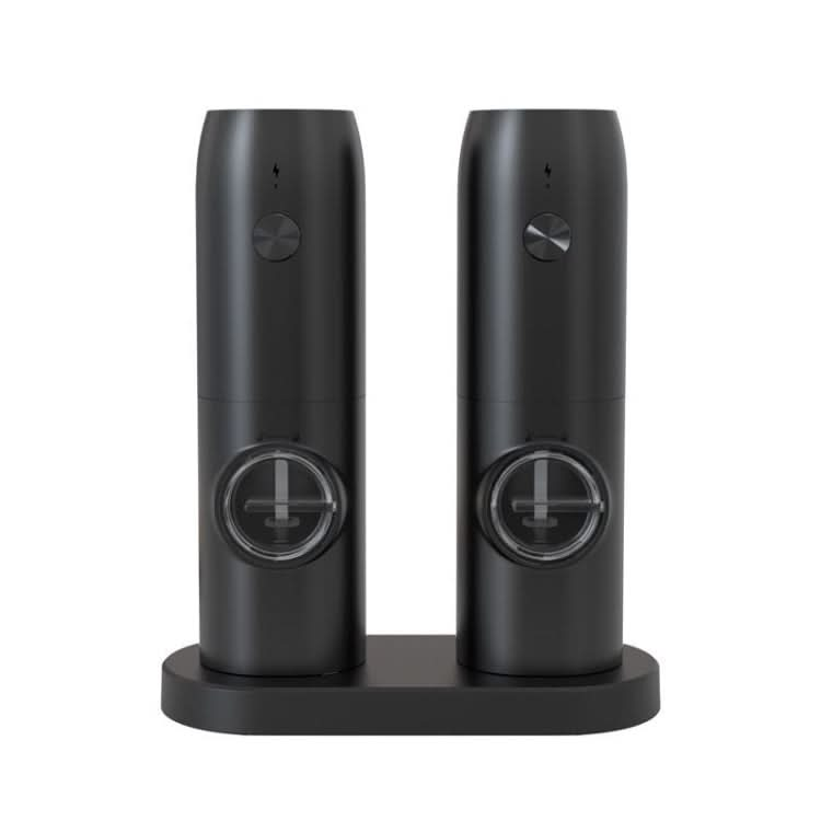 Electric Automatic Salt And Pepper Grinder Set With Charging Base Reluova