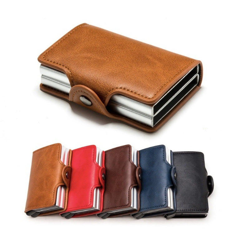 Automatic Pop-up Card Holder Metal Card Box RFID Credit Card Bank Card Box Wallet My Store