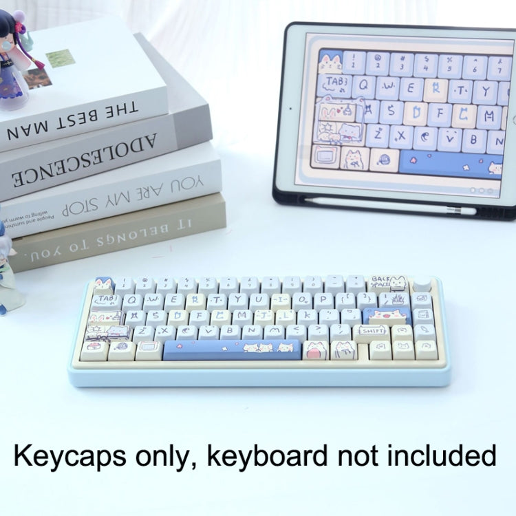 66 Keys 5-sided Heat Rise PBT Personalized Keycaps My Store