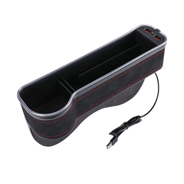 Car Central Control Seat Gap Storage Box with Dual USB Ambient Lights ÎҵÄÉ̵ê