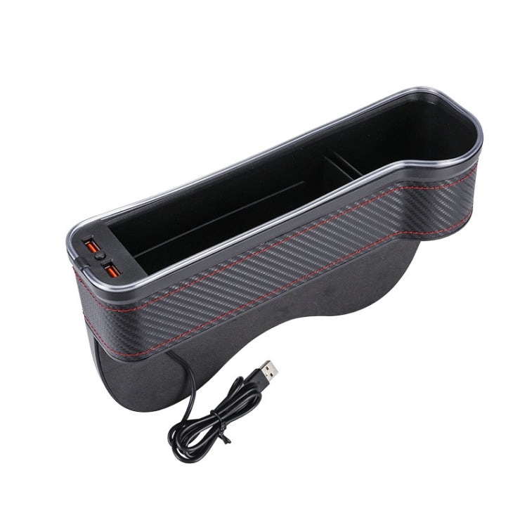 Car Central Control Seat Gap Storage Box with Dual USB Ambient Lights ÎҵÄÉ̵ê