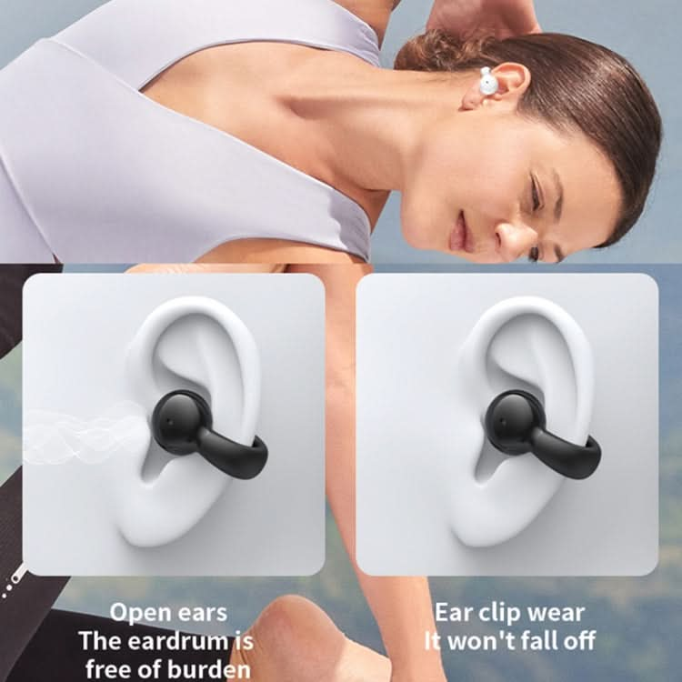 Single Ear Stereo Ear Clamp Type Bone Conduction Bluetooth Earphone