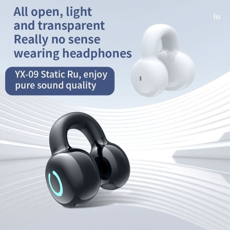 Single Ear Stereo Ear Clamp Type Bone Conduction Bluetooth Earphone