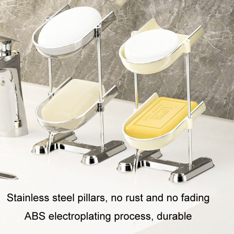 Household Soap Drain Box Bathroom No-Punch Shelves Reluova