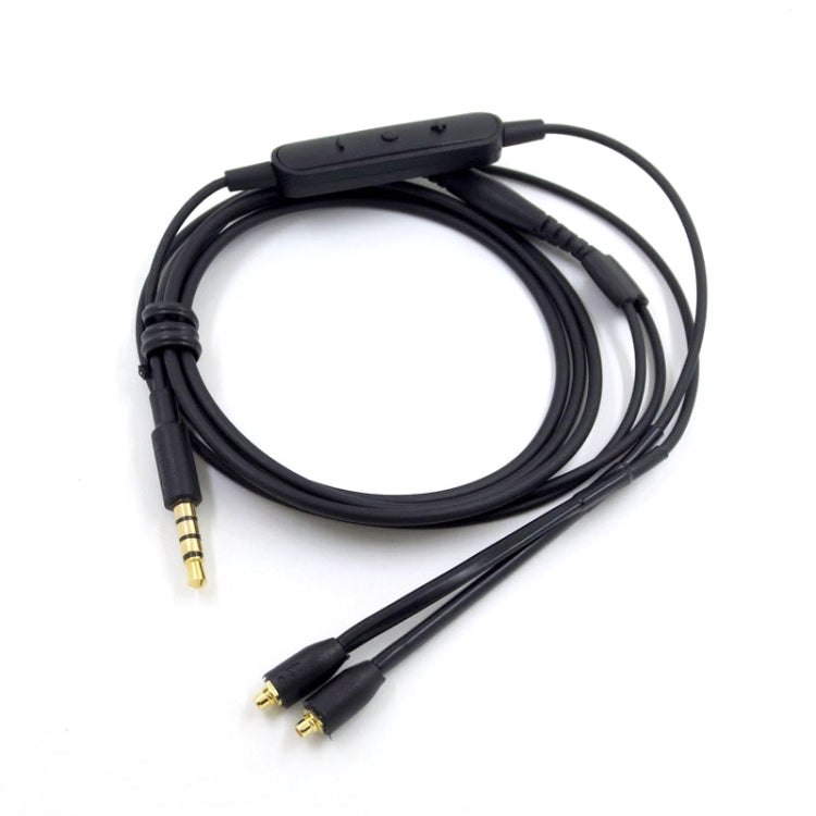 For Shure SE215+ MMCX Interface Audio Headphone Cable With Wire Control and Call Function My Store