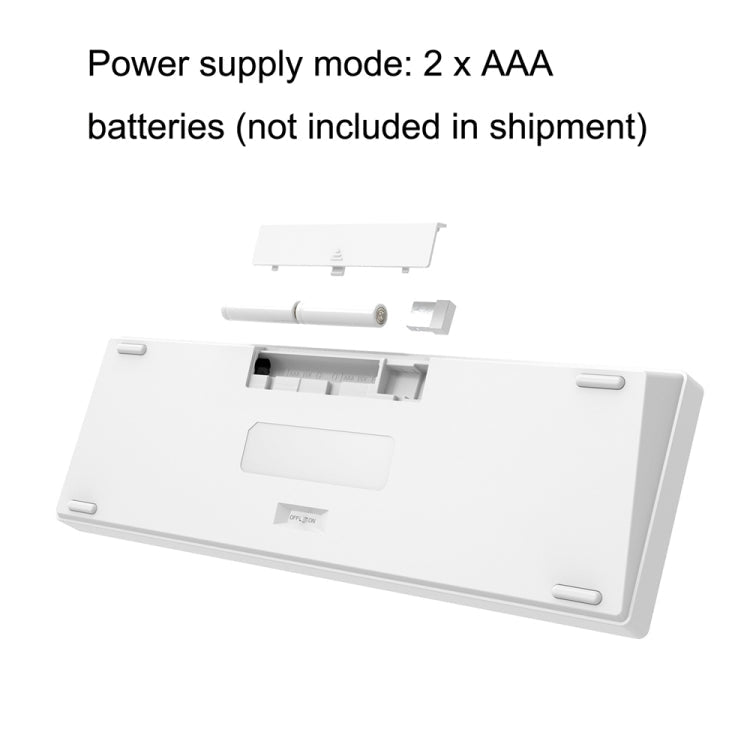 Dual-mode Bluetooth/Wireless Customized Hot Swap Mechanical Keyboard Kit + Red Shaft My Store