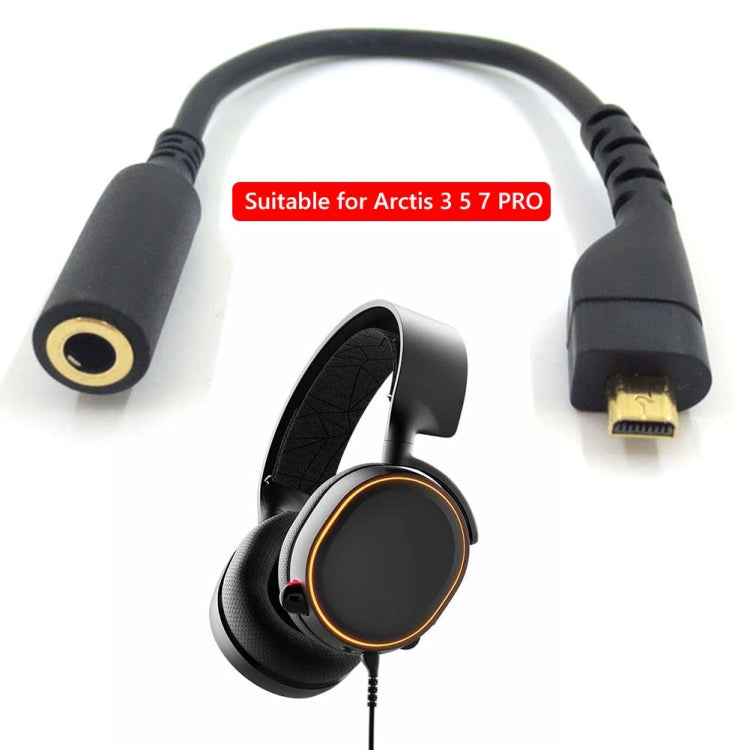 For SteelSeries Arctis 3 5 7 Pro Headphone Sound Card Adapter Cable Audio Cable