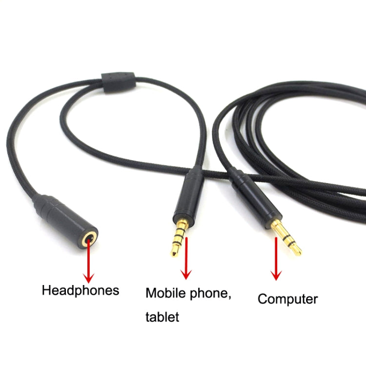 3.5mm Voice Party Live Recording Audio Cable Mobile Game Projection Computer Chat Link Cable My Store