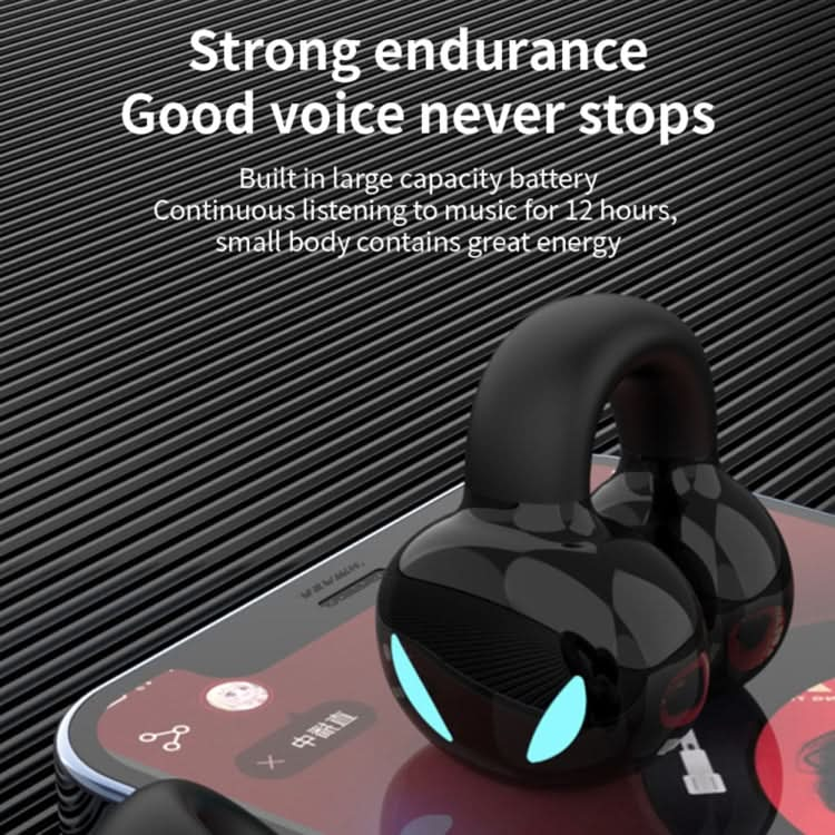 Clip Ear Stereo External Sound Without Hurting Ear Business Sports Model Bluetooth Earphones