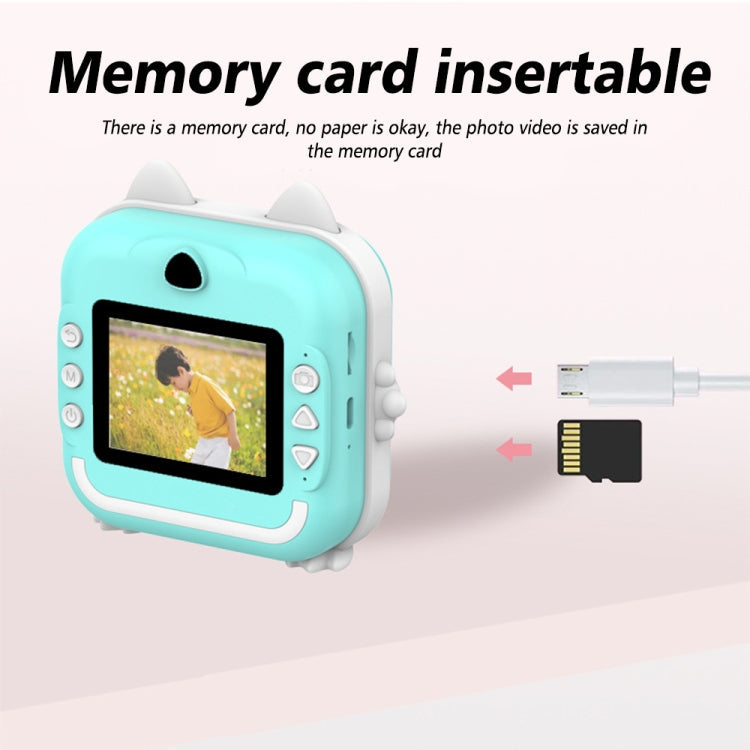 Children Instant Camera Mini Thermal HD Printer Video Photo Digital Camera Reluova