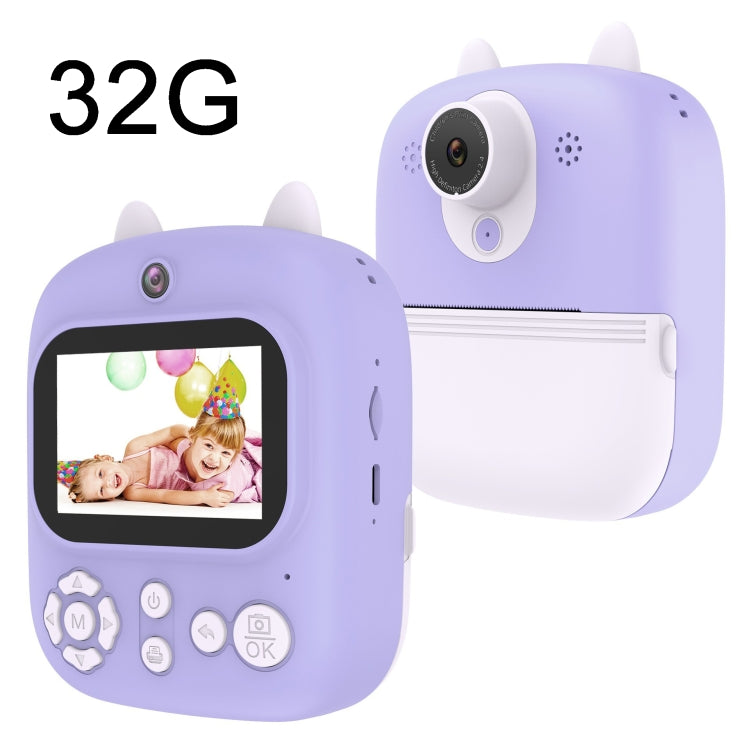 1200W Pixel  2.4 Inch Display Children Print Instant Camera