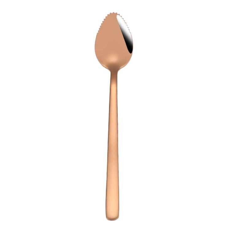 304 Stainless Steel Fruit Scraping Spoon Children Supplementary Food Tableware-Reluova