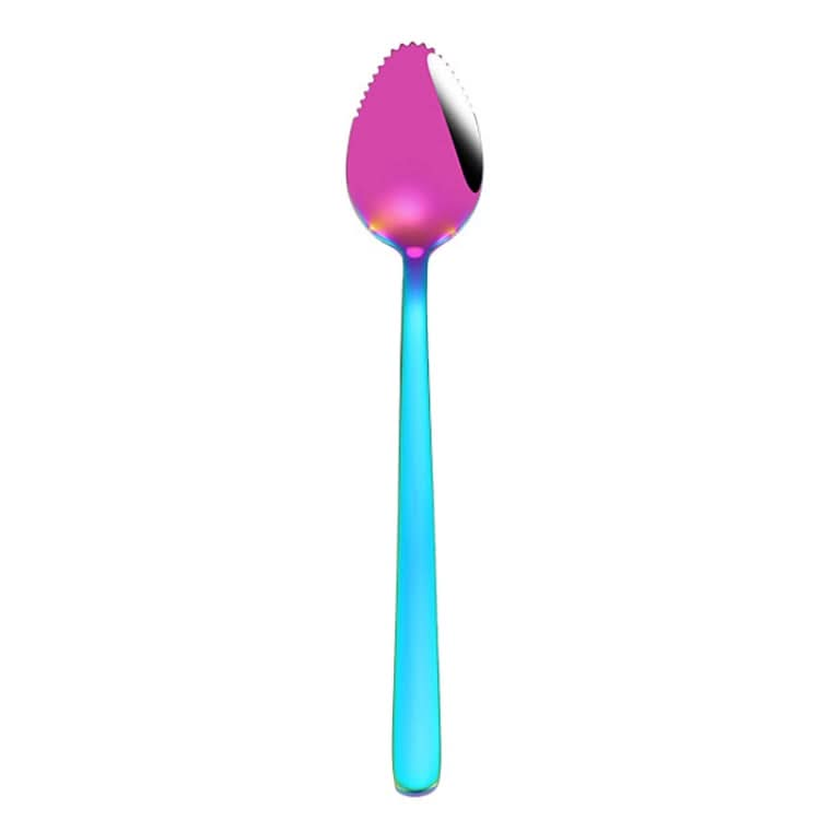 304 Stainless Steel Fruit Scraping Spoon Children Supplementary Food Tableware-Reluova