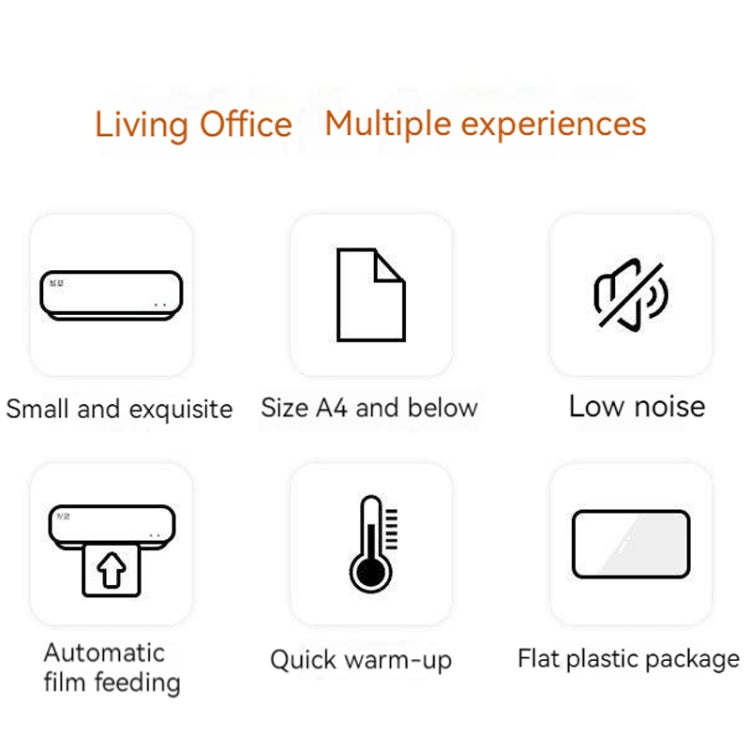 A4 Hot Cold Laminator Machine Photo Documents Hot Lamination-Reluova