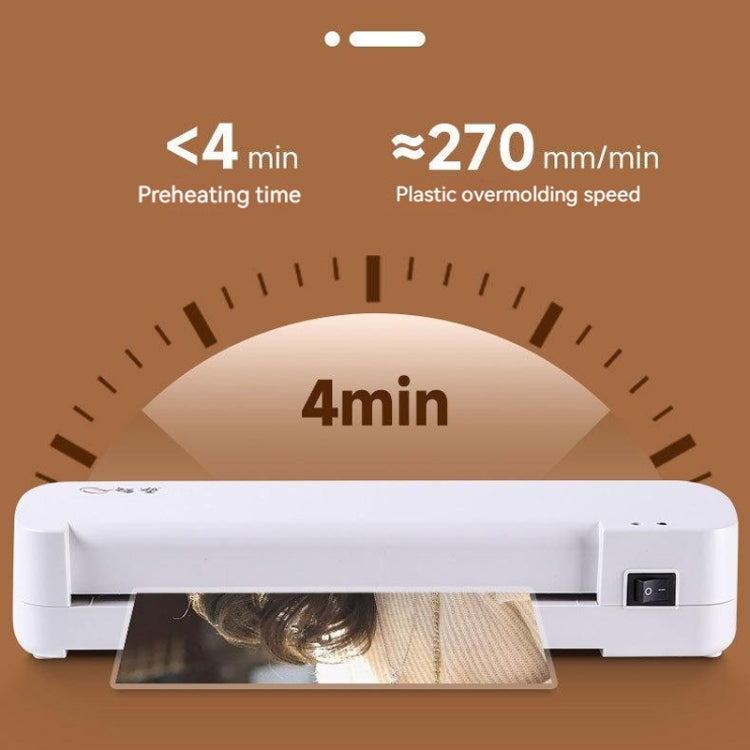 A4 Hot Cold Laminator Machine Photo Documents Hot Lamination-Reluova