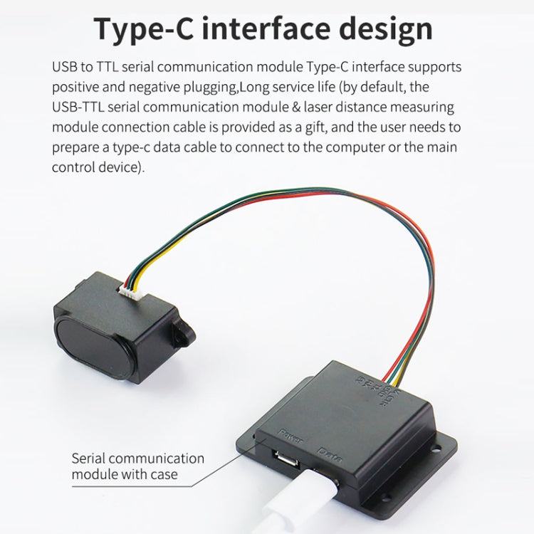 Yahboom Single Point Laser Ranging Module Sensor Radar Reluova