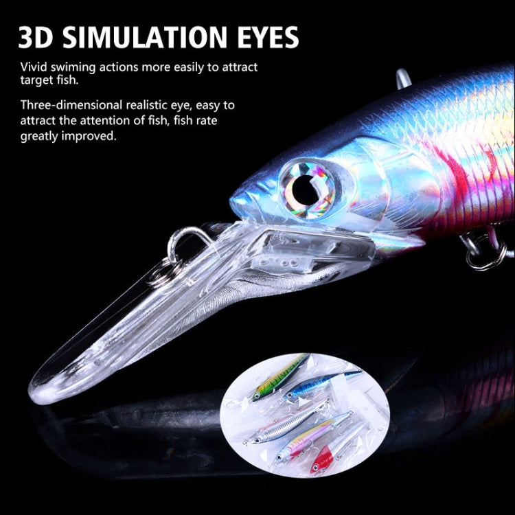 HENGJIA 18cm 41g Sinking Floating Minnow Fishing Lure Long Tongue Lure Bait Reluova