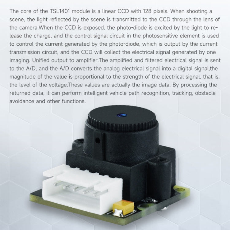 Yahboom Single Column CCD Camera Module Linear Array Sensor Reluova