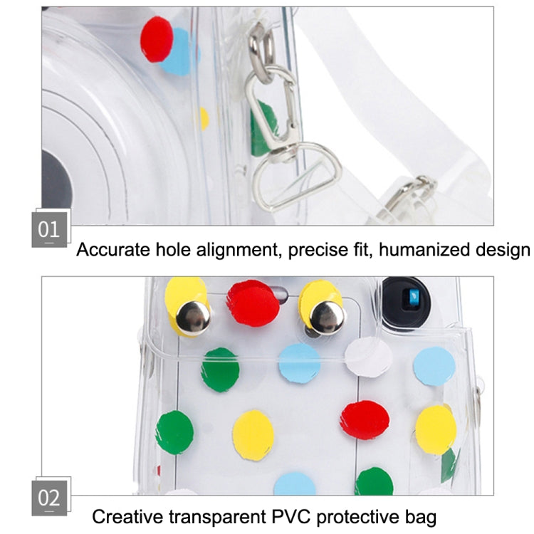 For Fujifilm Instax Mini 12 / 11 Transparent Digital Camera Case