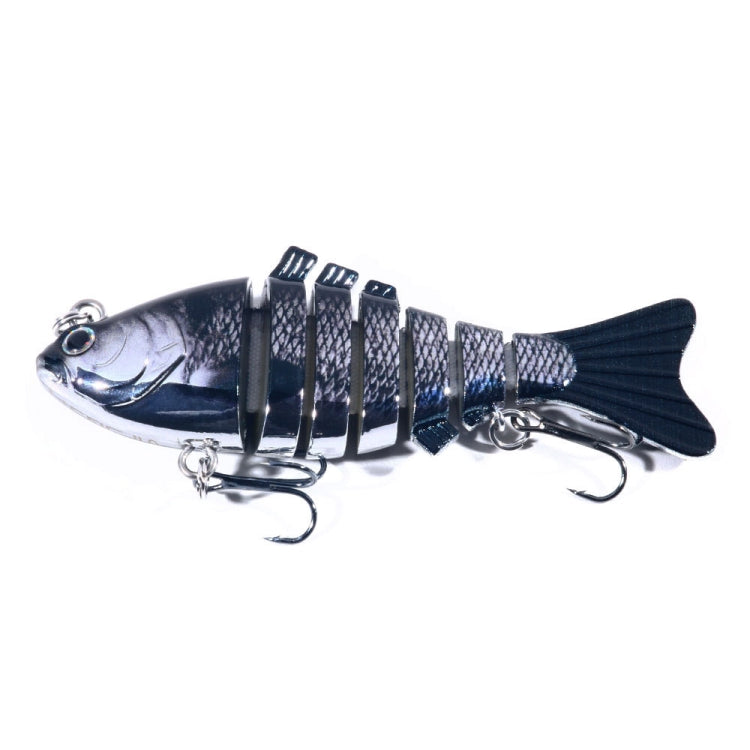 HENGJIA 10cm 24g Bionic Multi-Section Fish Bait Plastic Electroplating Fake Bait Reluova