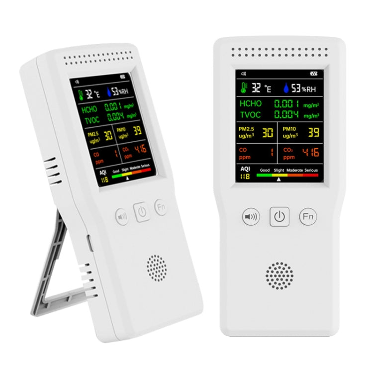 9 In 1 Air Quality Detector Handheld High Precision Formaldehyde Detector