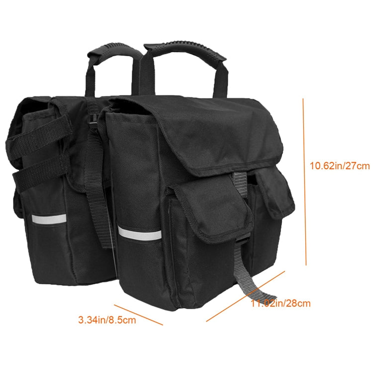 Outdoor Bicycle Motorcycle Mountain Bike Rear Pack Bag After Riding Shelf Bag Reluova